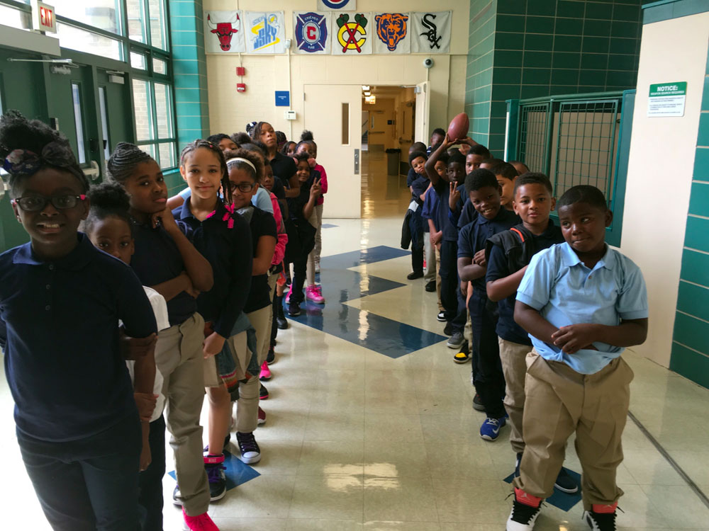 Ms. Ponder’s class Carter G. Woodson Elementary