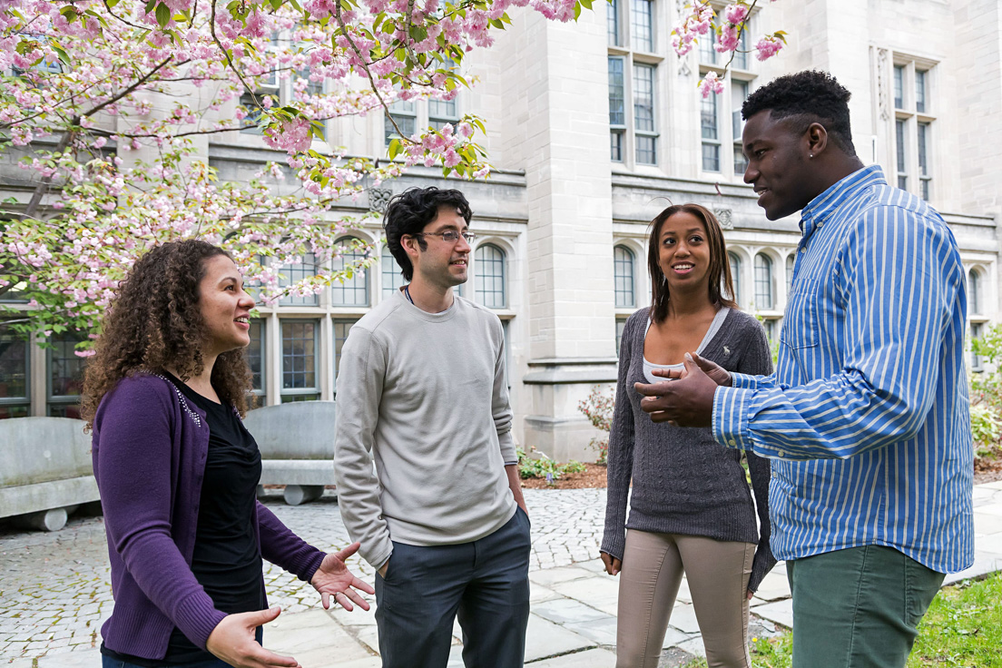 District of Columbia Team at the Organizational Session, April 2016. (From left to right: Sydney B. Bergman, Zachary Meyers, Coretta Martin, and Travis Bouldin.)