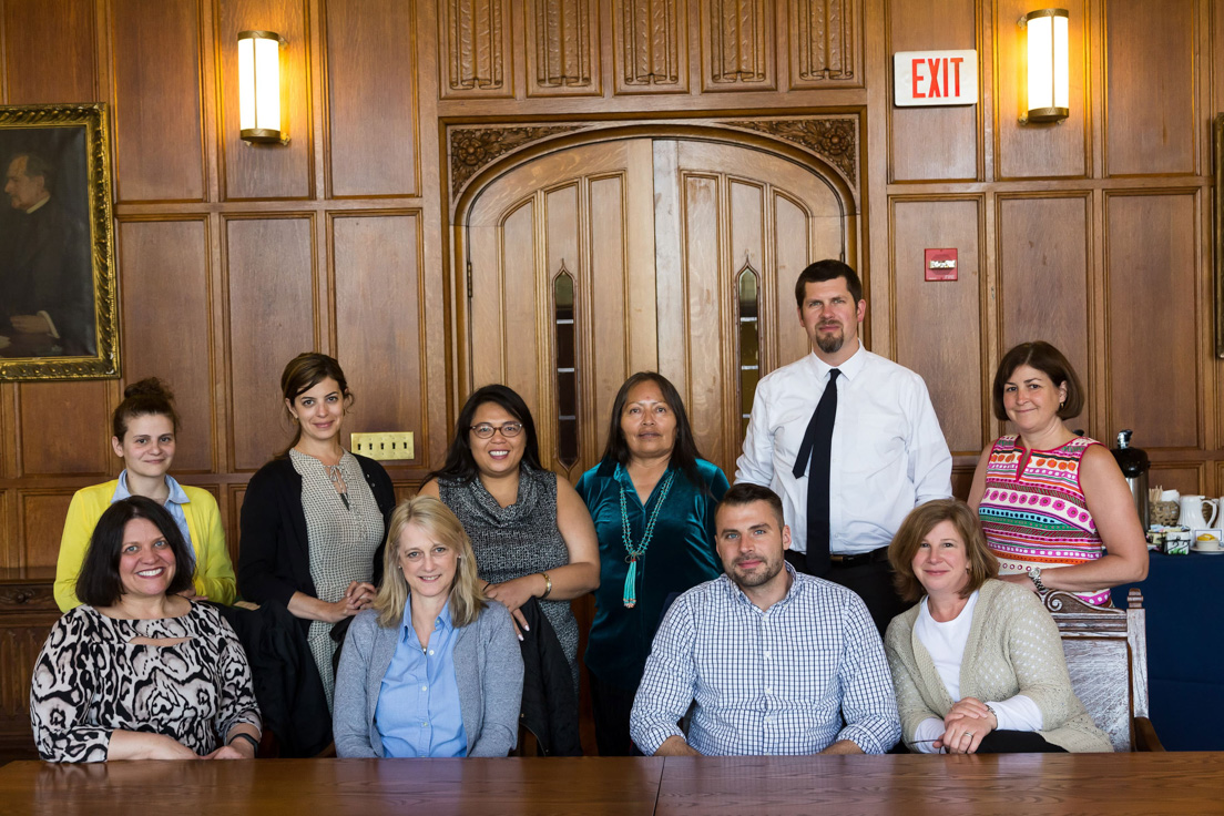 School District Representatives and National Steering Committee at the Organizational Session, April 2016.