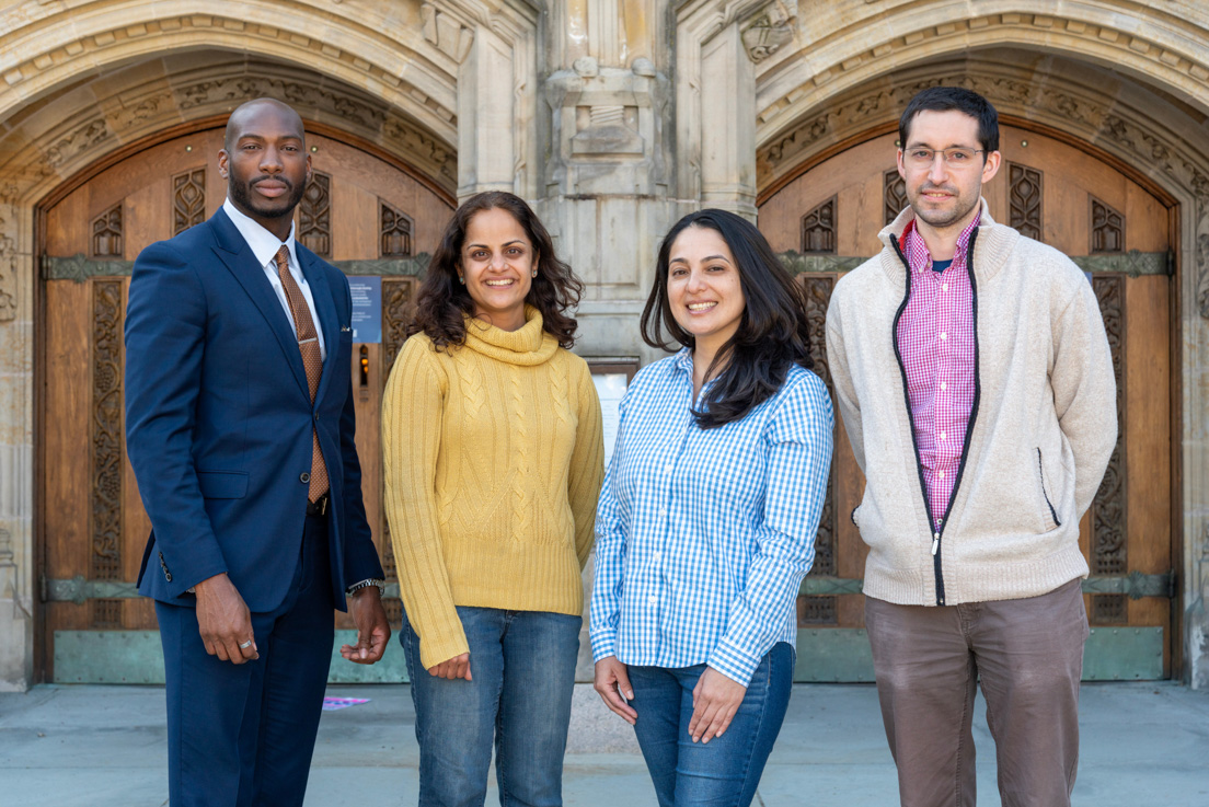 District of Columbia Team at the Organizational Session, 2022. (From left to right: Malcolm McConner, Perrine Punwani, Sandy M. Alvarez, and Zachary Meyers.)