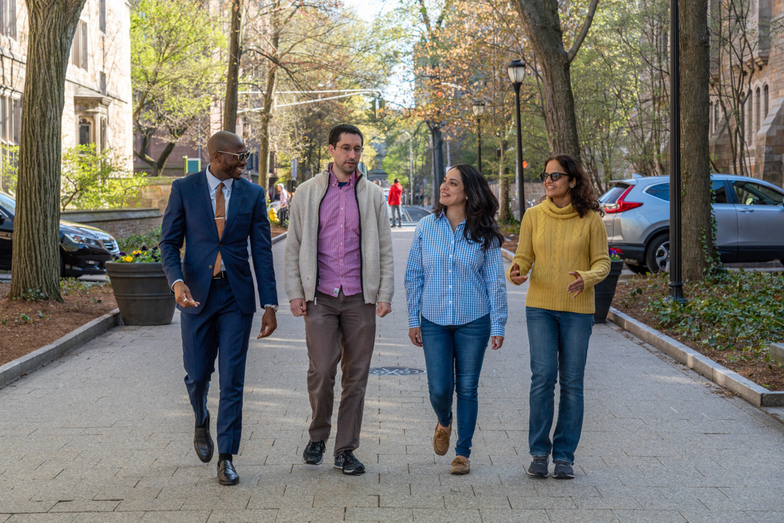 District of Columbia Team at the Organizational Session, 2022. (From left to right: Malcolm McConner, Zachary Meyers, Sandy M. Alvarez, and Perine Punwani.)