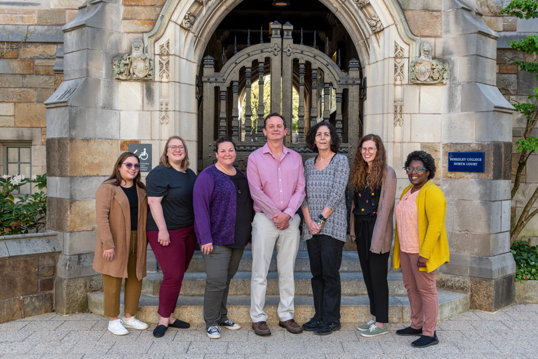 Tulsa Team at the Organizational Session, 2022. (From left to right: Cristina Mejia, Kelsey Annemarie Clardy, Tina Berry, Robert Leon Boughner, Cinde Berkowitz, Tara Waugh, and Akela Leach).