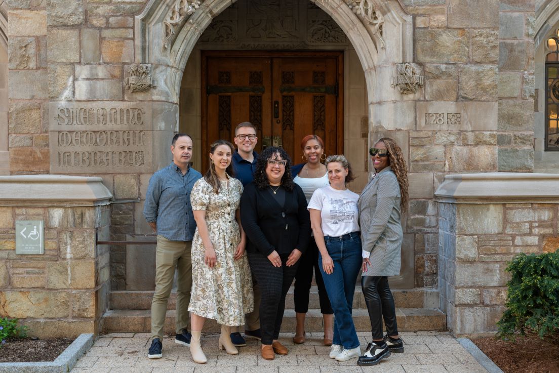 Chicago Team at the Organizational Session, May 2025. (From left to right: Francisco Nuno, Yasmine Collins, John Engelbreit, Adriana Lopez, Zanneta Kubajak, Emily Porter, Sharon Ponder).