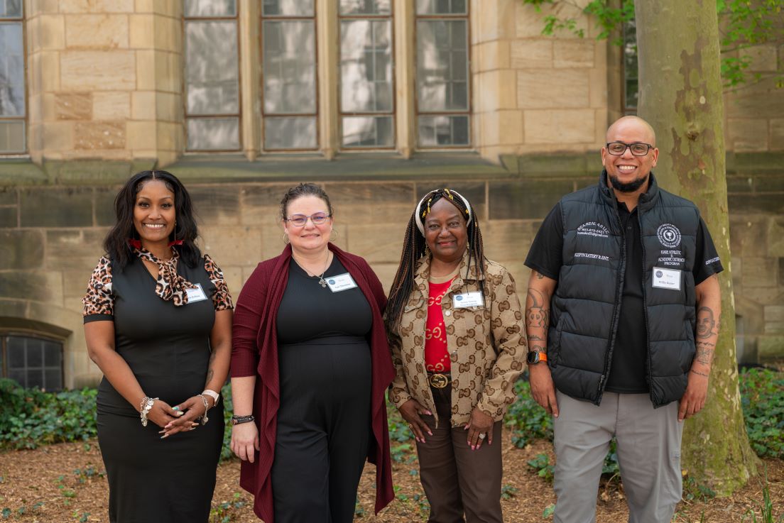 Texas Team at the Organizational Session, May 2025. (From left to right: Debra Jenkins, Lori Thornton, Vickie Young Weatherspoon, and Willie Keener).