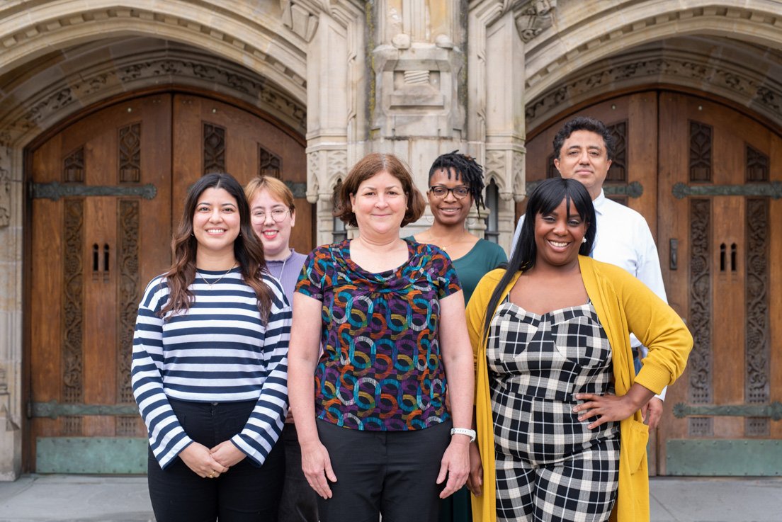 Richmond Team at the Organizational Session, May 2024. (From left to right: Greysi Vasquez, Amanda McMahon, Valerie Schwarz, Cheri Manning, Deirdre Brooks, and Jose Ulises Reveles Ramirez)