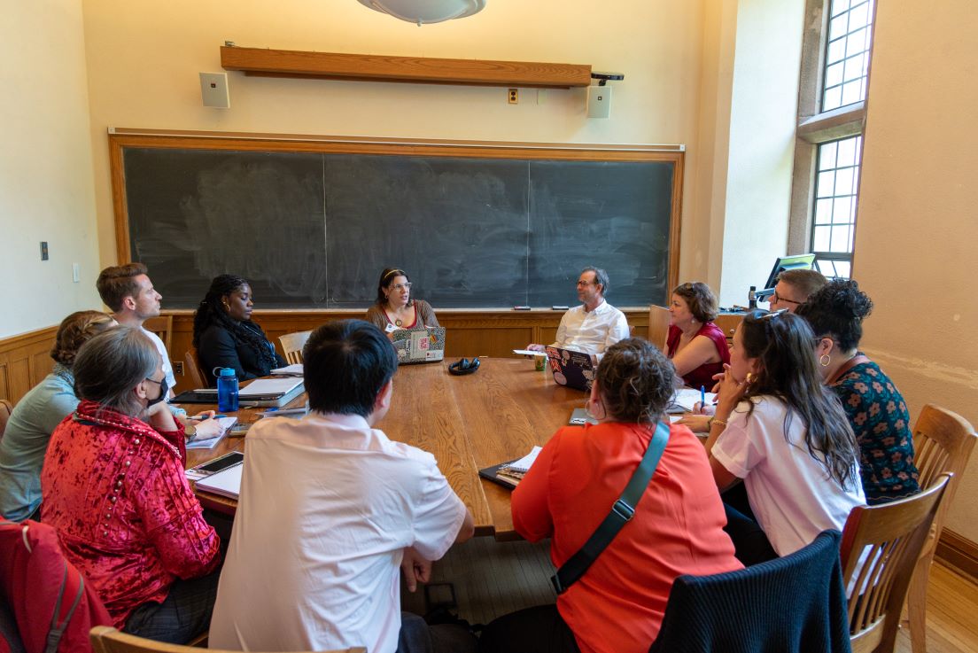 The national seminar on “Infectious Respiratory Disease,” led by Jordan Peccia, Thomas E. Golden Jr. Professor of Environmental Engineering, Yale University, meeting at the Organizational Session, May 2025.