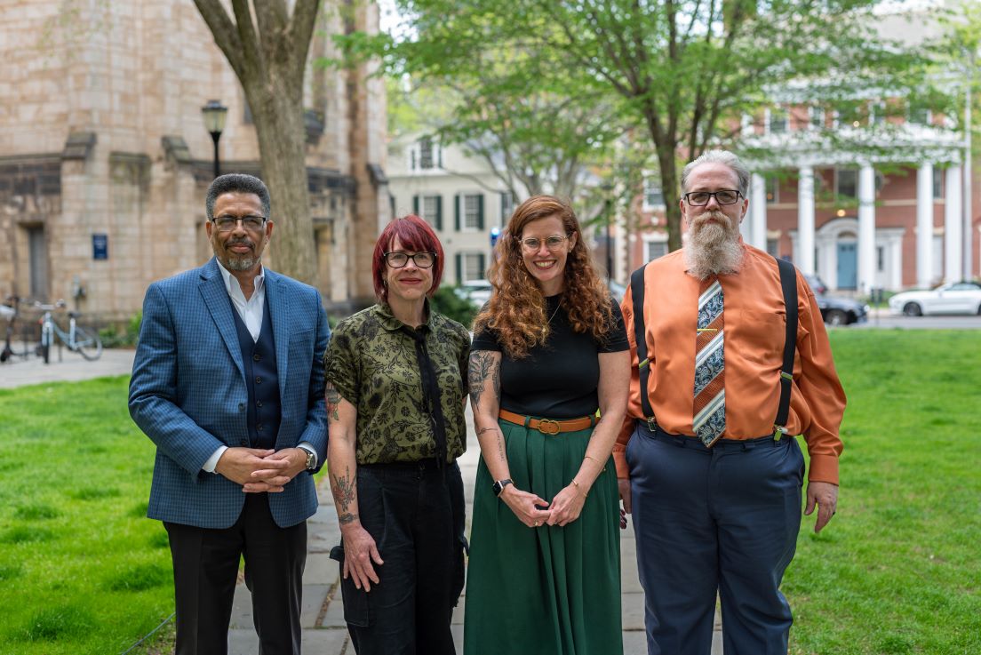 Tulsa Team at the Organizational Session, May 2025. (From left to right: Eric Jackson, Angela Sprigby, Tara McKee, and Donovan Spotz).