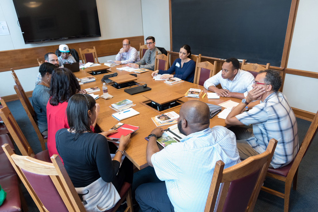 The national seminar on "Race, Class, and Punishment" led by James Forman, Jr., Professor of Law at Yale University, May 2018.