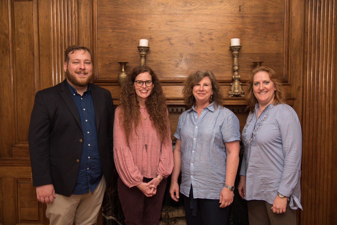 Tulsa Team at the Organizational Session, May 2018. (From left to right: Thomas Teague, Tara Waugh, Krista Baxter Waldron, and Lynette J. Shouse.)