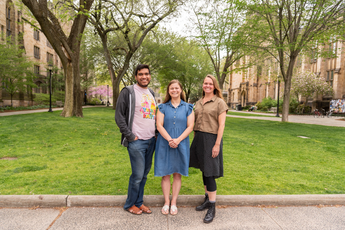 San Jose Team at the Organizational Session, May 2024. (From left to right: Aaron Cruz, Kristina Kirby, and Melissa Muntz)