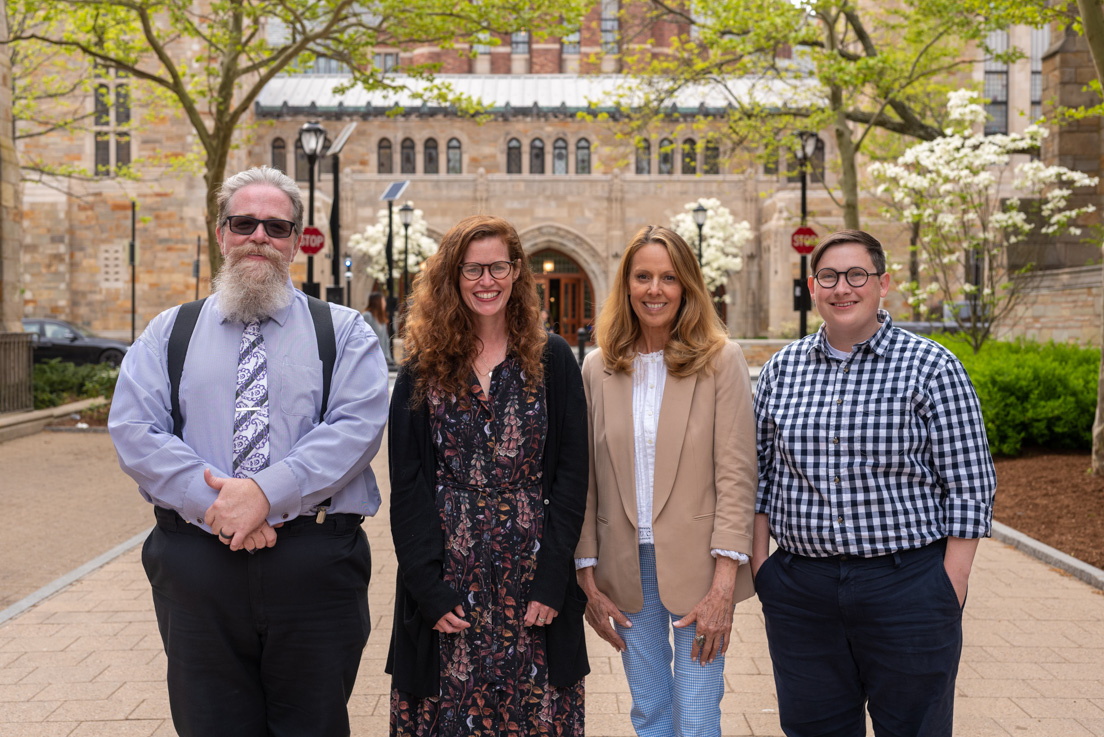 Tulsa Team at the Organizational Session, May 2024. (From left to right: Donavan Spotz, Tara McKee, Catherine Fee, and Jana Jimison)