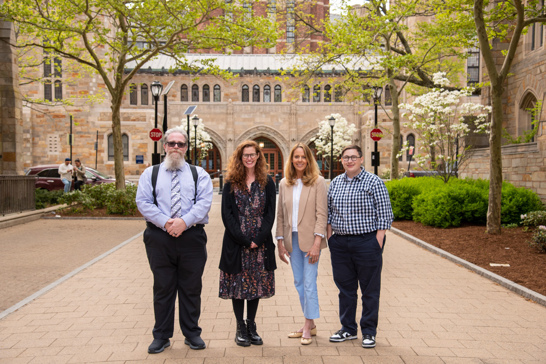 Tulsa Team at the Organizational Session, May 2024. (From left to right: Donavan Spotz, Tara McKee, Catherine Fee, and Jana Jimison)