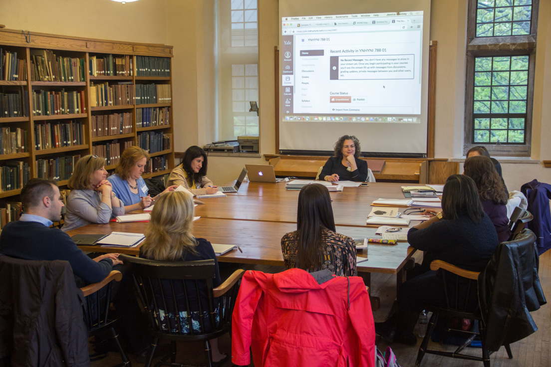 The national seminar on “The Illustrated Page: Medieval Manuscripts to New Media” led by Jessica Brantley, Professor of English at Yale University, May 2017.