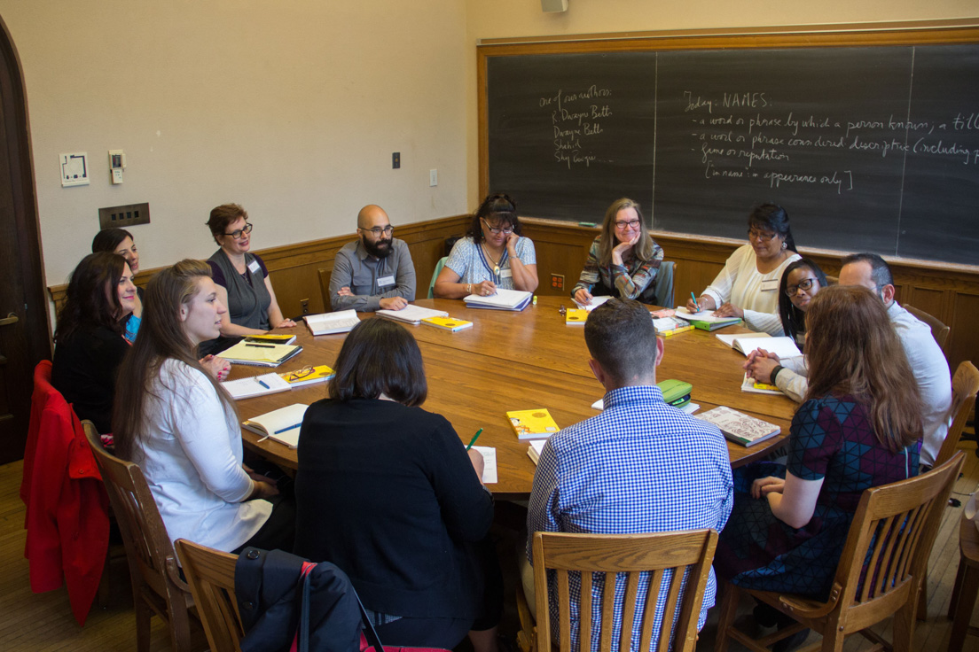 The national seminar on “Literature, Life Writing, and Identity” led by Jill Campbell, Professor of English at Yale University, May 2017.