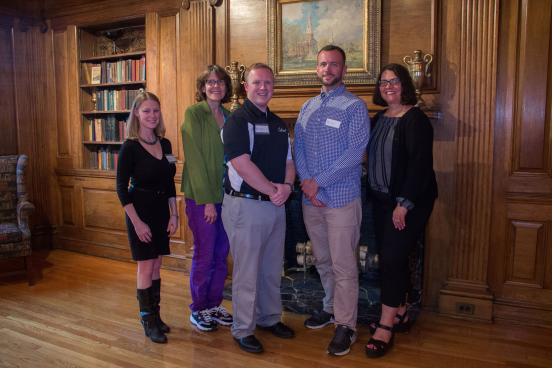 Delaware Team at the Organizational Session, May 2017. (From left to right: National Fellows Monica Cohen, Terri Eros, Michael Doody, Robert Graham, and Barbara Prillaman.)