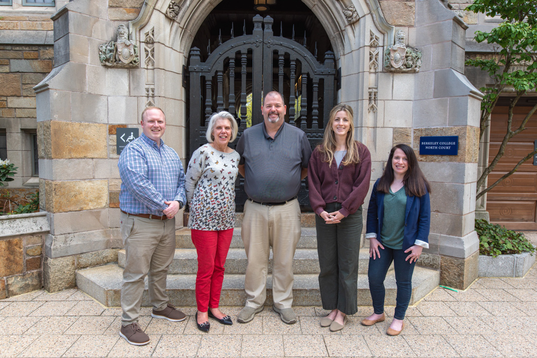 Delaware Team at the Organizational Session, May 2023. (From left to right: Michael Doody, Holly Bryk, Joseph Parrett, Kariann Flynn, and Brittany Zezima Dilworth.)