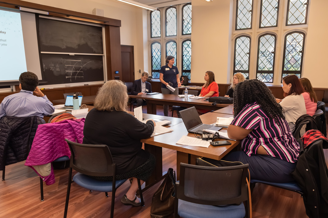 The national seminar on “Transitions in the Conception of Number: From Whole Numbers to Rational Numbers to Algebra" led by Roger E. Howe, Professor Emeritus of Mathematics at Yale University, May 2023.