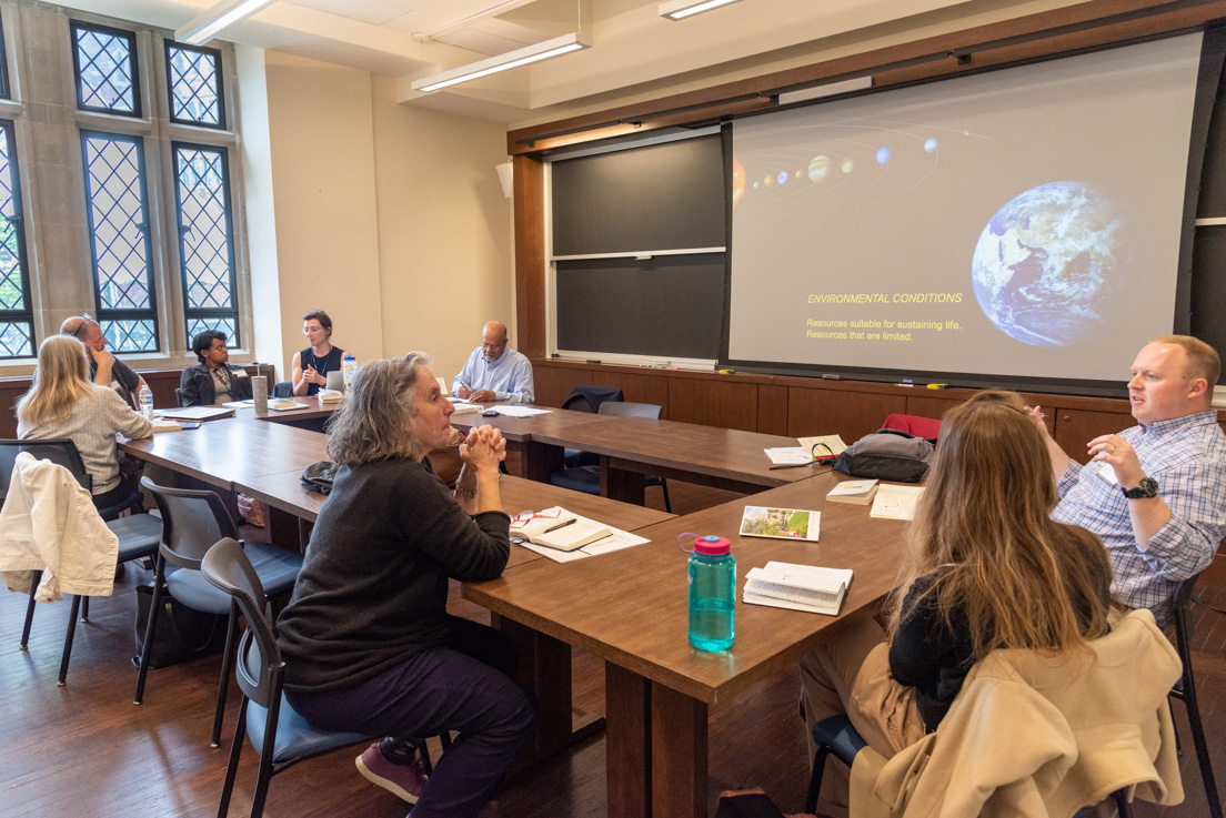 The national seminar on Nature-Inspired Solutions to Disease Problems,” led by Paul E. Turner, Rachel Carson Professor of Ecology and Evolutionary Biology at Yale University, May 2023.