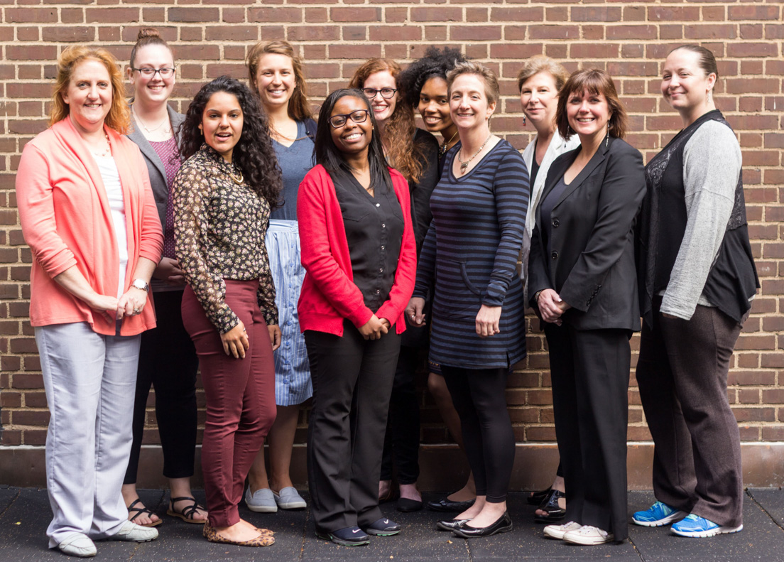 Tulsa Team at the Organizational Session, May 2017. (From left to right: National Fellows Lynette Shouse, Jessica Johnson, Xiomara Pacheco, Marissa King, Patrice Henry, Tara Waugh, Robin Harris, Arcadia Teel, Krista Waldron, Jo Flory, Annie McGill.)