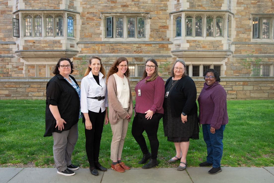 Tulsa Team at the Organizational Session, May 2023. (From left to right: Tina Berry, Catherine Fee, Tara McKee, Jennifer Rorex, Julie Skrzypczak, and Akela Leach).