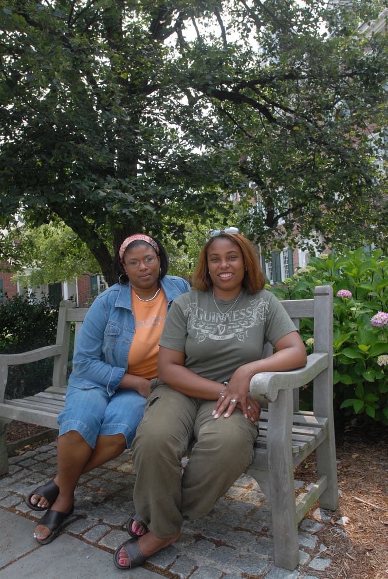 Atlanta Team at the Intensive Session, July 2007. (Left to right: National Fellows Susan Hillary Greene and Tanya Shannon.)
