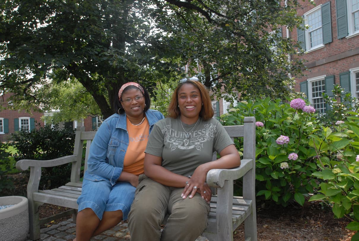 Atlanta Team at the Intensive Session, July 2007. (Left to right: National Fellows Susan Hillary Greene and Tanya Shannon.)