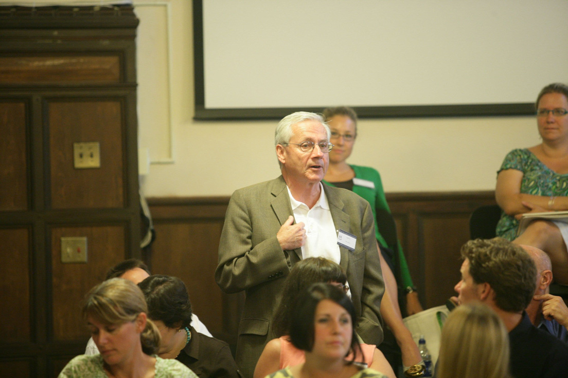 Opening Meeting at the Intensive Session, July 2009. Paul H. Fry?