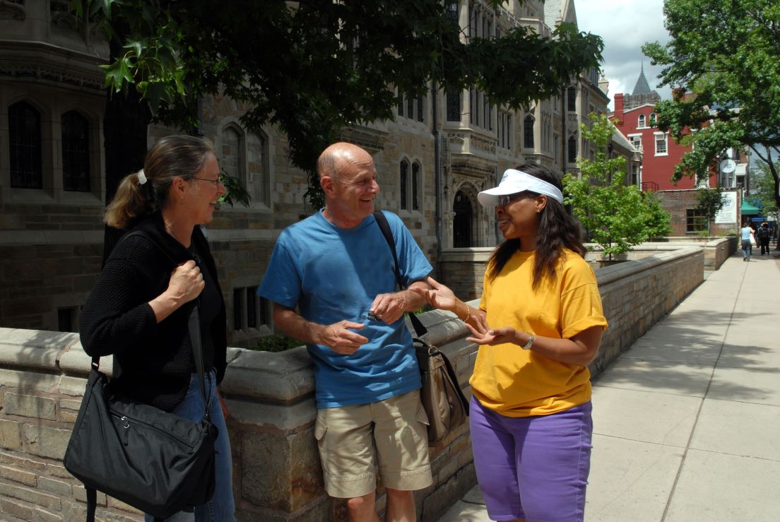 The Intensive Session, July 2006. (Left to right: National Fellows Lynn W. Marsico, Pittsburgh; Raymond F. Theilacker, Wilmington; and Beverly Rice-Hooper, Atlanta.)