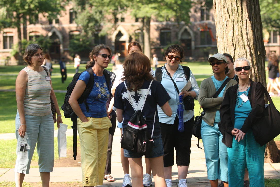 Campus Tour at the Intensive Session, July 2009.