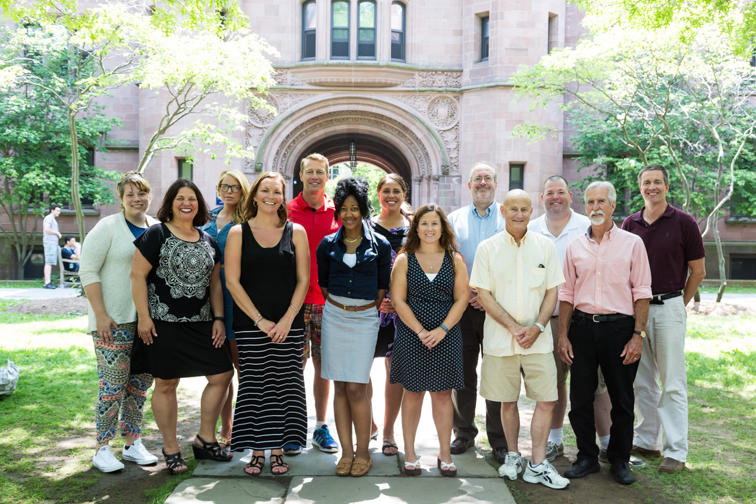 Delaware Team at the Intensive Session, July 2015. (From left to right:  Elizabeth Terlecki, Barbara A. Prillaman, Quinn Jacobs, Melissa Grise, Raymond Ott, Teresa Rush, CorrynNikodemski, Michelle Hilbeck, Eric W. Rise, Raymond F. Theilacker, Joseph Parrett, John A. Bartley, and David Teague.)