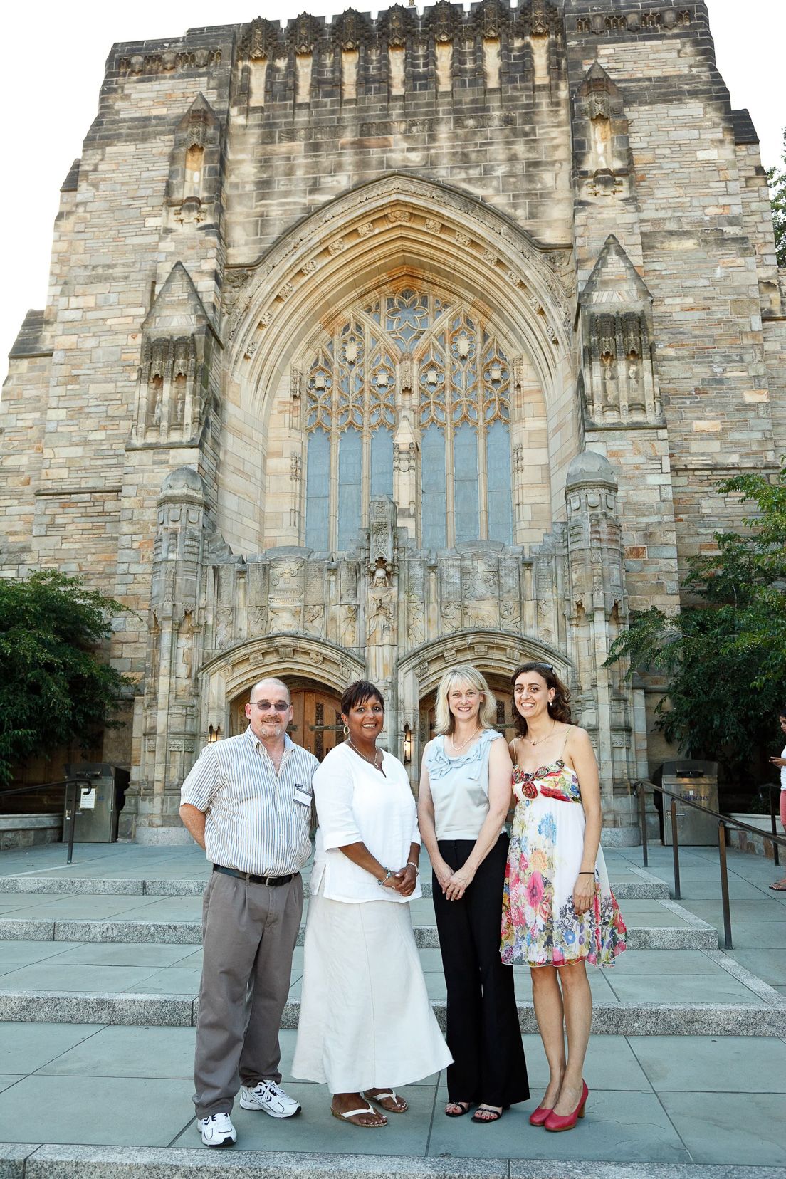 New Haven Team at the Intensive Session, July 2010. (From left to right: National Fellows Sean T. Griffin, Deborah A. Johnson, Carol P. Boynton and Maria Cardalliaguet G?mez-M?laga.)