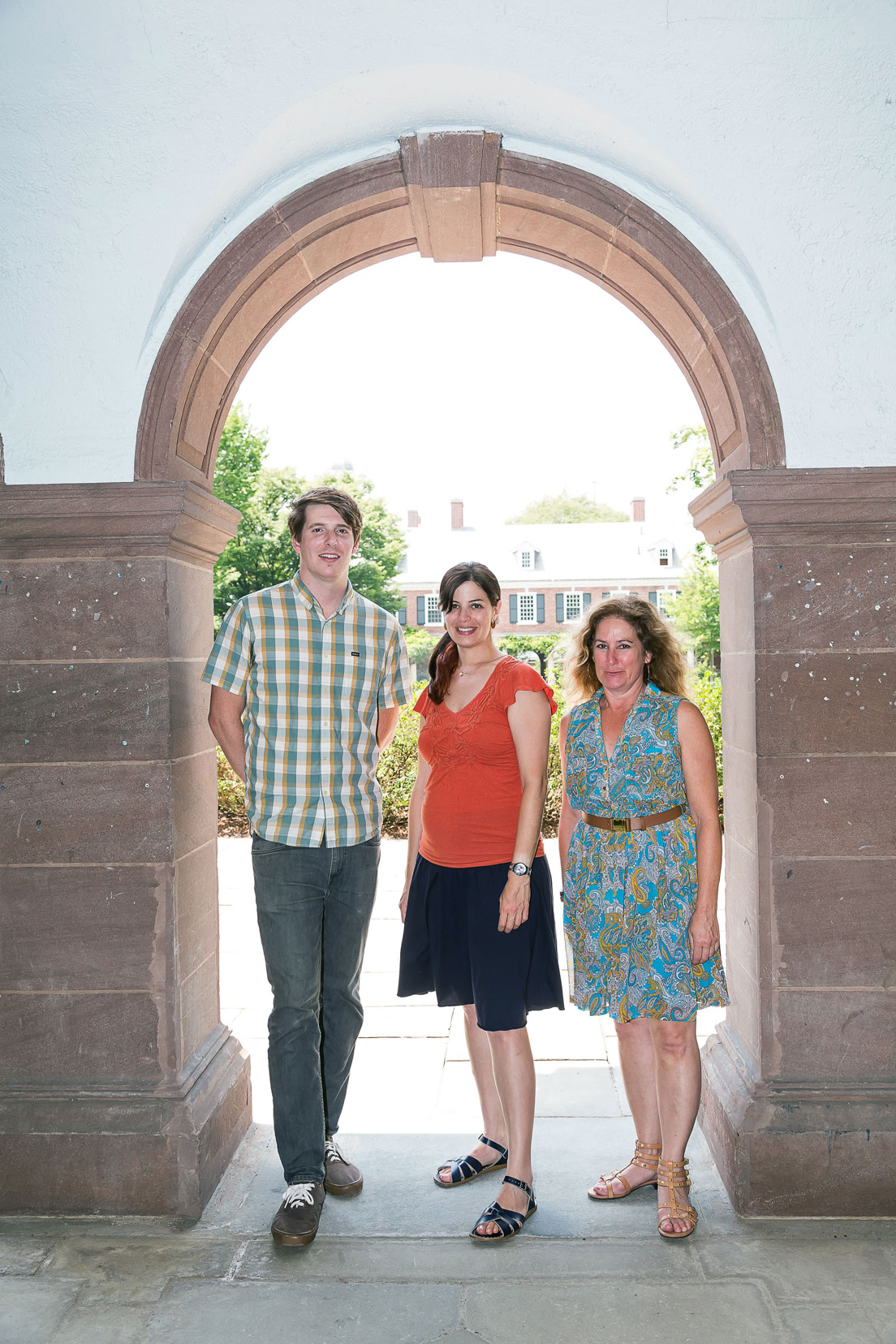 Bay Area Team at the Intensive Session, July 2014. (From left to right: National Fellows W. Miles Greene, Sara Stillman, and Joyce Jacobson.)