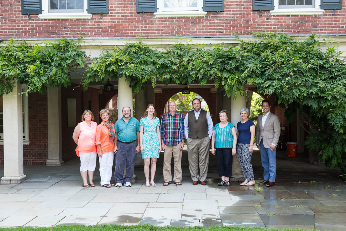 Charlotte Team at the Intensive Session, July 2014. (From left to right: Teresa S. Strohl, Gloria Brinkman, Durwin R. Striplin, Torrieann M. Kennedy, Phil Carver, Alan Rauch, Alexandra Edwards, Shelley Rigger, and Scott R. Gartlan.)