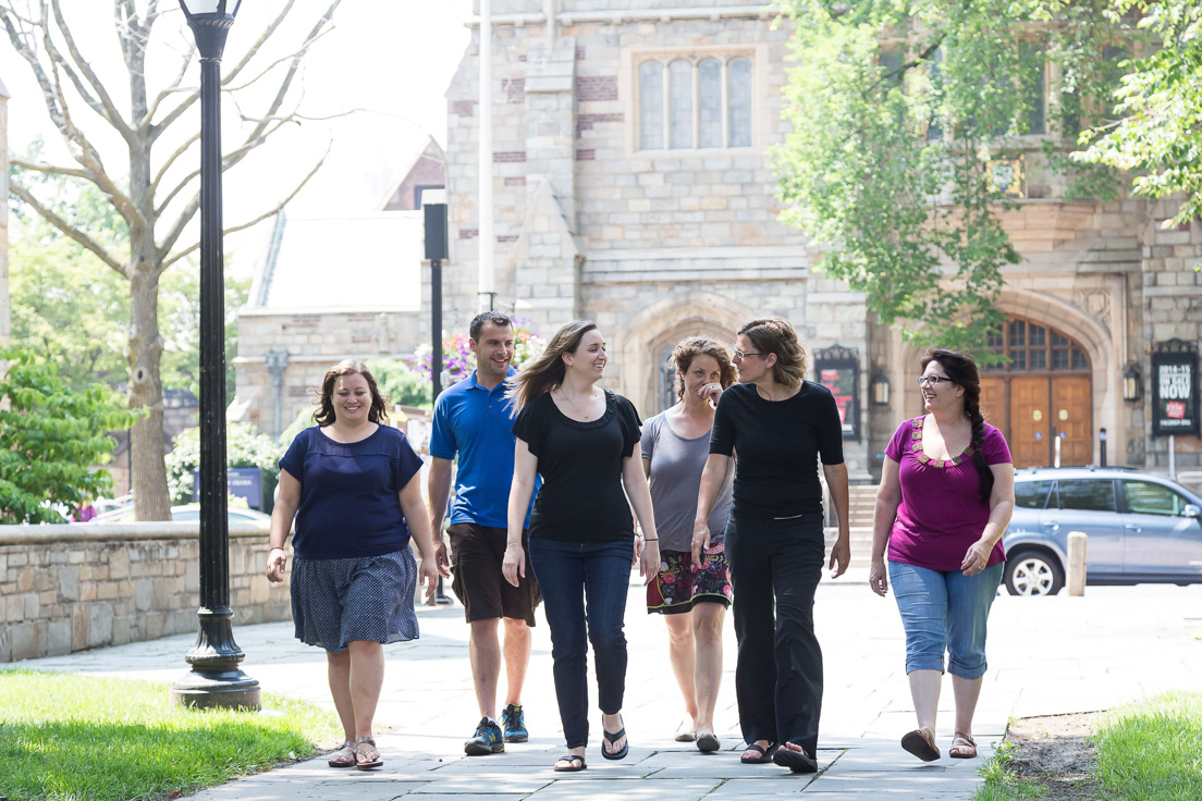 Chicago Team at the Intensive Session, July 2014. (From left to right: National Fellows Anne E. Agostinelli, Brandon Barr, Kathleen Tysiak, Sarah A. Weidmann, Molly A. Myers, and Alveda Zahn.)