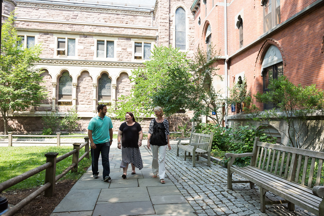 New Haven Team at the Intensive Session, July 2014. (From left to right: National Fellows Jean Capacetti, Crecia L. Cipriano, and Carol P. Boynton.)