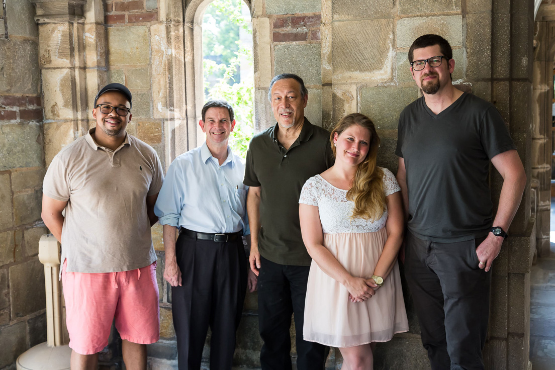 Philadelphia Team at the Intensive Session, July 2014. (From left to right: Troy Holiday, Rogers M. Smith, Alan J. Lee, Tara Ann Carter and Sydney H. Coffin.)