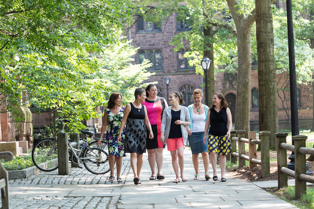 Pittsburgh Team at the Intensive Session, July 2014. (From left to right: National Fellows Patricia Lee, Erin Breault, Maria Orton, Jennifer Giarrusso, Cheree M. Charmello, and Kristie Reid.)