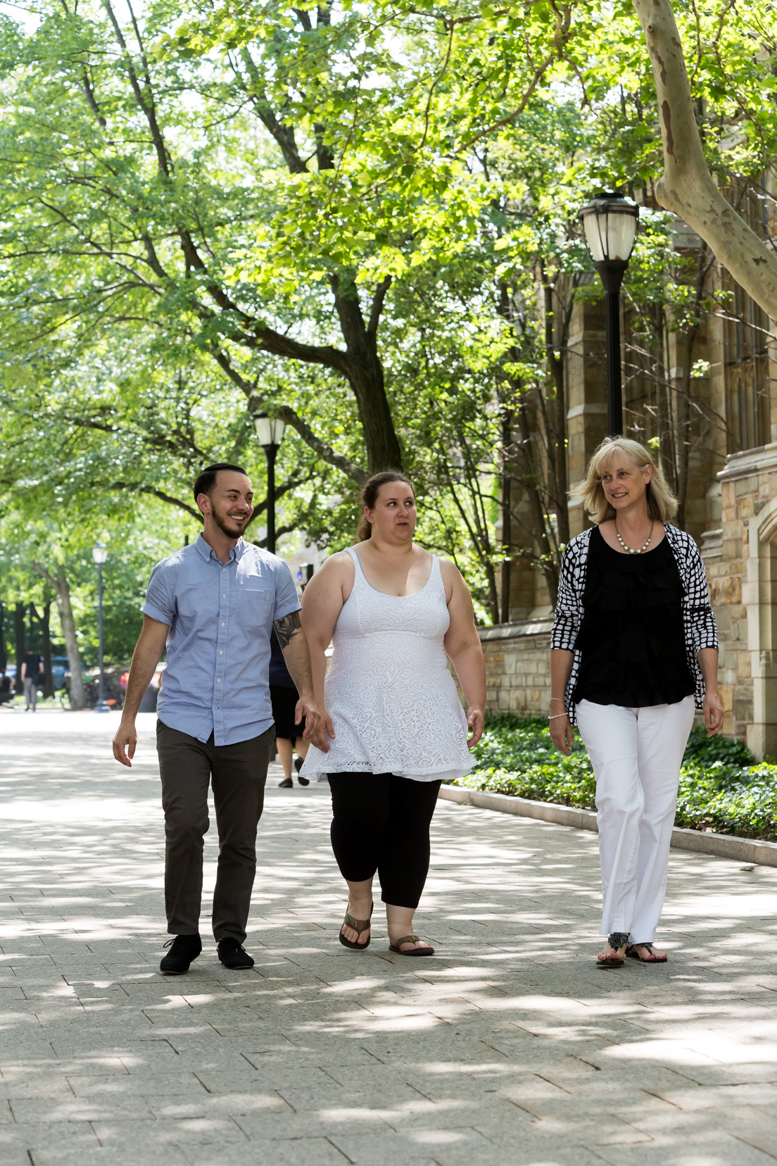 New Haven Team at the Intensive Session, July 2015. (From left to right: National Fellows Eric Maroney, Andrea L. Zullo, and Carol P. Boynton.)