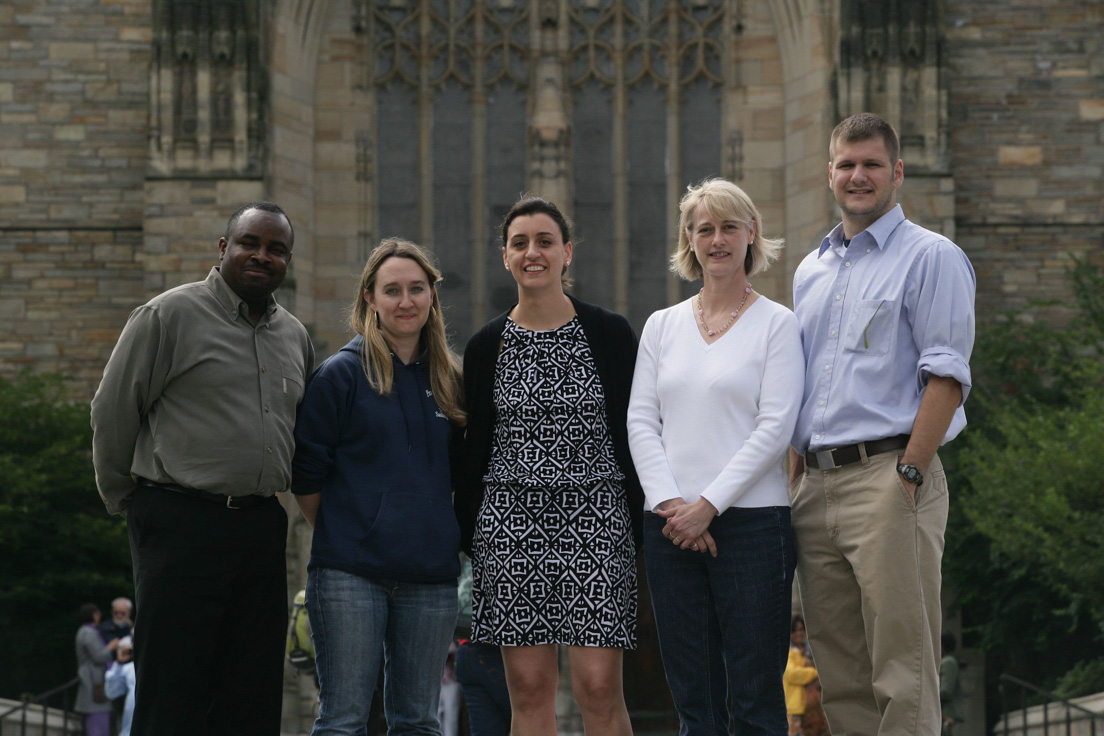 New Haven Team at the Intensive Session, July 2009. (Front row, left to right: National Fellows Huwerl Thornton, Jr., Melissa A. Dailey, Maria Cardalliaguet G?mez-M?laga, Carol P. Boynton and Joseph A. Corsetti.)