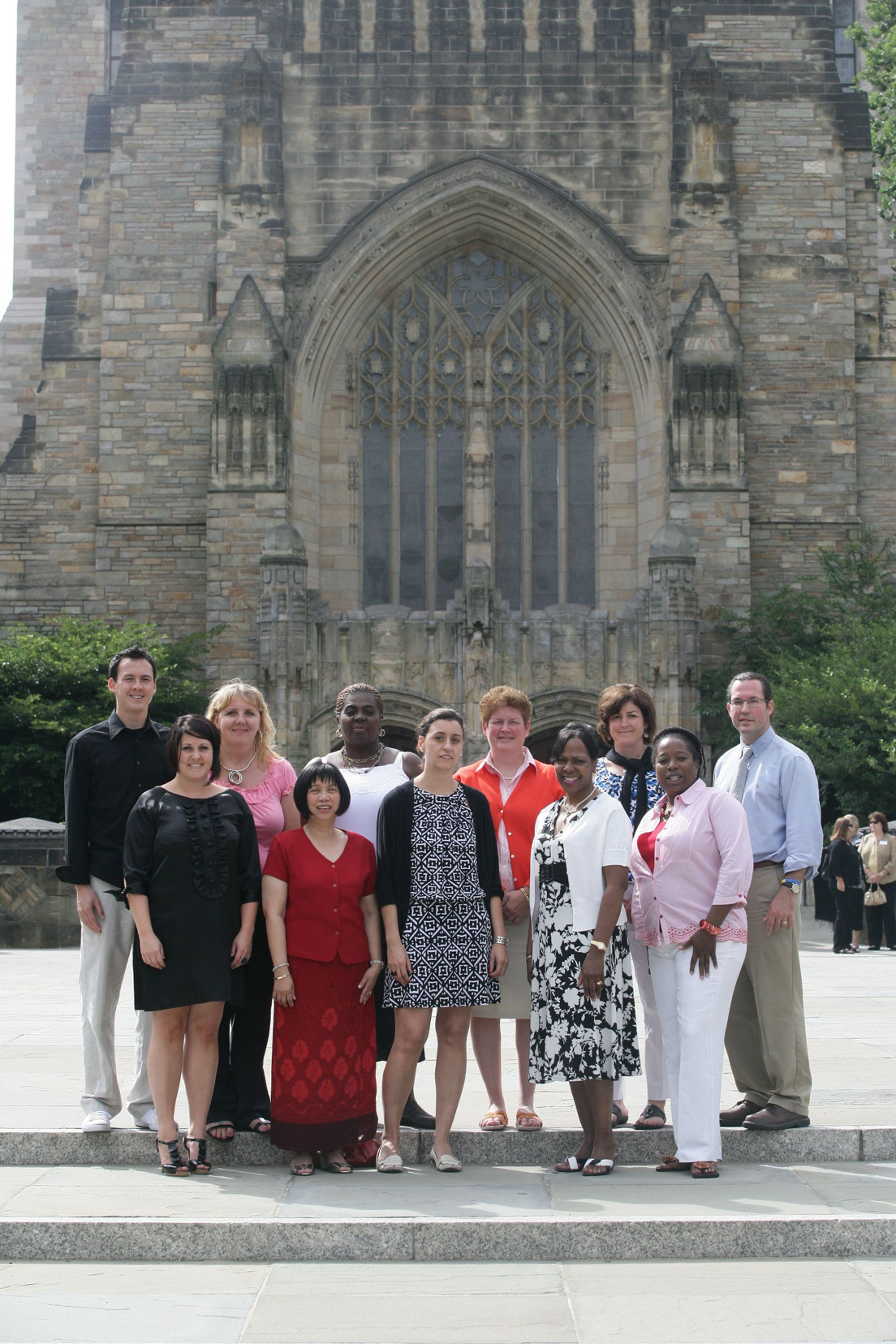 City Representatives and National Steering Committee at the Intensive Session, July 2009. (Left to right: National Fellows Adam J. Kubey, Chicago; Nicole Schubert, Charlotte; Karlene E. McGowen and F. Eunice Gomez Rebullida, Houston; Stephanie L. Johnson, Pittsburgh; Maria Cardalliaguet G?mez-M?laga, New Haven; Lisa A. Ernst, San Francisco; Octavia L. Utley, DeKalb County; Valerie J. Schwarz, Richmond; Bonnee L. Breese, Philadelphia; and Eric J. Laurenson, Pittsburgh.)
