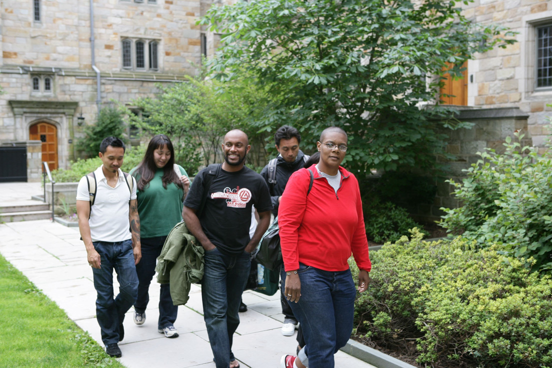 San Francisco Team at the Intensive Session, July 2009. (Left to right: National Fellows Chanh P. Quach, Catherine A. Salvin, Kyle J. Beckham, Artnelson Concordia, and Kelly L. Clark.)