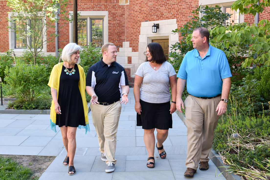 Delaware Team at the Intensive Session, July 2018. (From left to right: Holly Bryk, Michael A. Doody, Barbara Prillaman, and Joseph Parrett.)