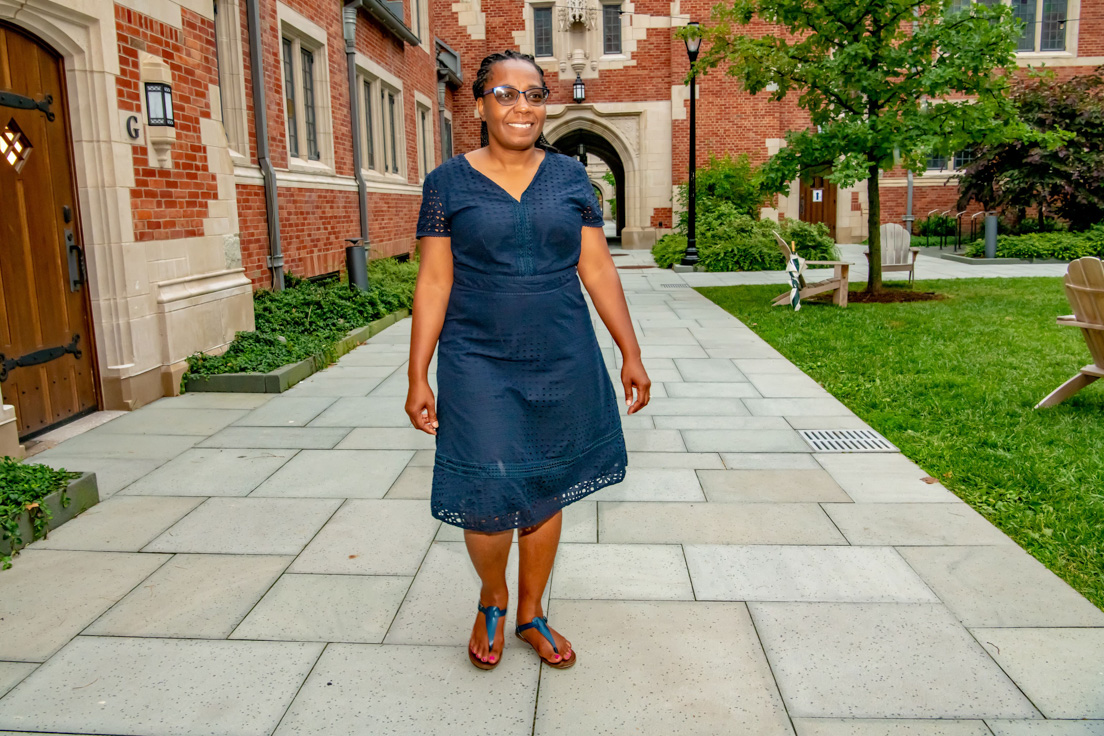 National Fellow Sheilvina Knight at the Intensive Session, July 2019.