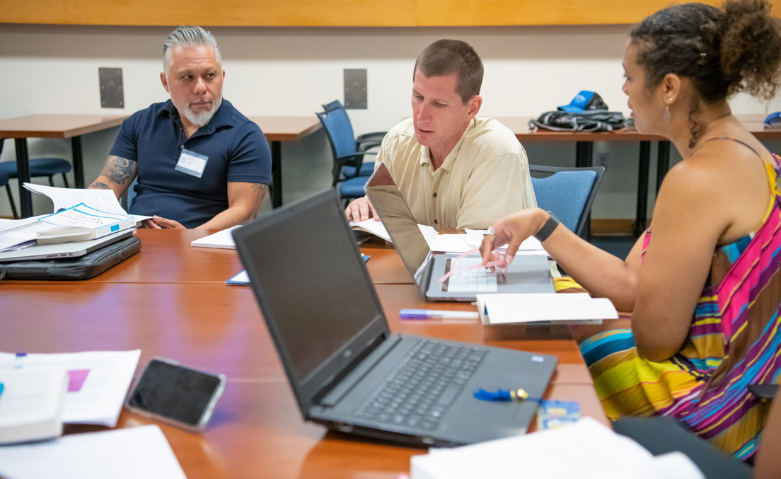 The national seminar on "Reading for Writing: Modeling the Modern Essay," led by Jessica C. Brantley, Professor of English at Yale University, July 2019.