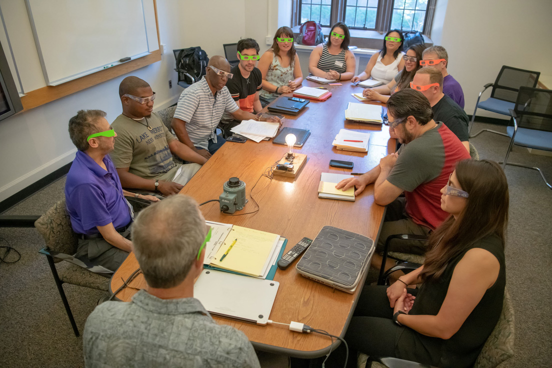 The national seminar on "Energy Sciences," led by Gary W. Brudvig, Professor of Chemistry at Yale University, July 2019.