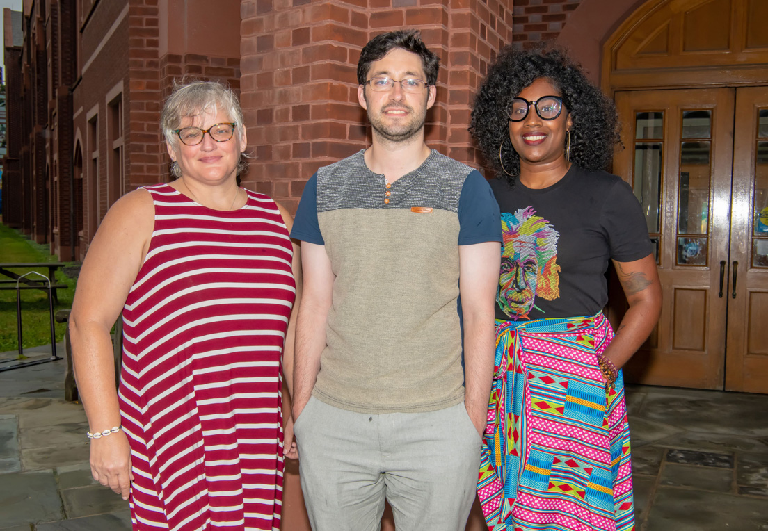 District of Columbia Team at the Intensive Session, July 2019. (From left to right: National Fellows Trace Lynne Ragland, Zachary Meyers and Tierra Lynn Ingram.)