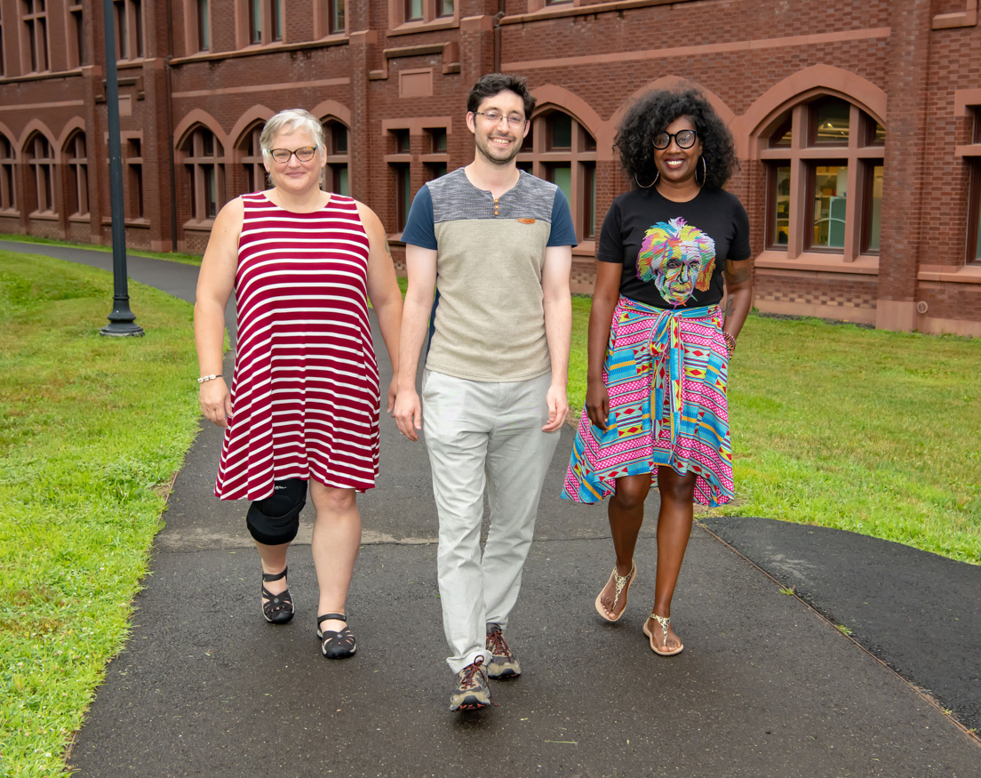 District of Columbia Team at the Intensive Session, July 2019. (From left to right: National Fellows Trace Lynne Ragland, Zachary Meyers and Tierra Lynn Ingram.)