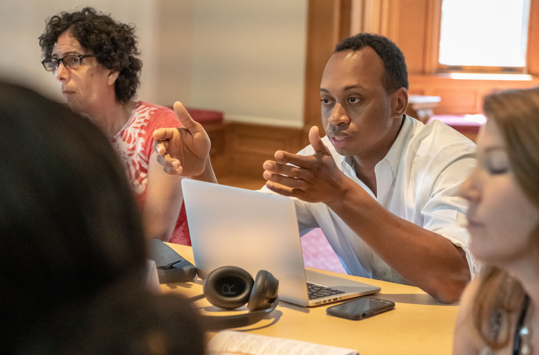 The national seminar on "American Democracy and the Promise of Justice," led by Ian Shapiro, Sterling Professor of Political Science at Yale University, July 2019.