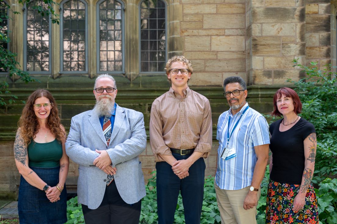 Tulsa Team at the 2025 Intensive Session, July 2025. (From left to right: Tara McKee, Donovan Spotz, Daniel Thater, Eric Jackson, and Angela Sprigby)