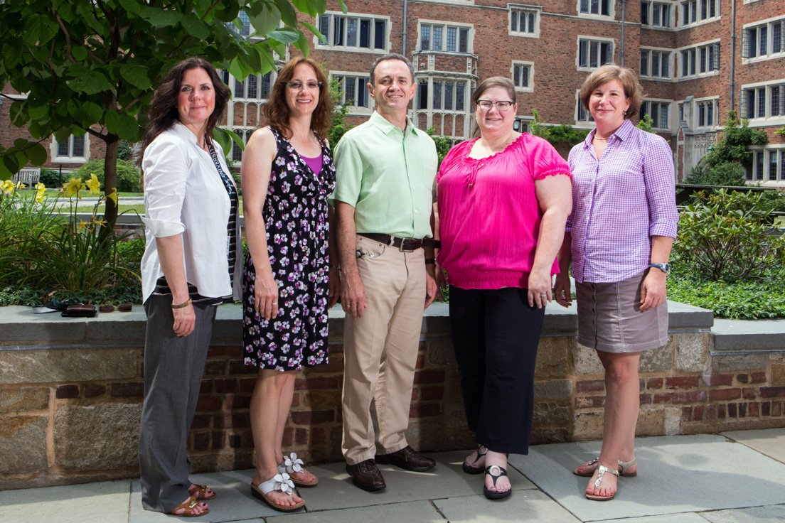 Tulsa Team at the Intensive Session, July 2013. (From left to right: National Fellows Jo Stafford, Arcadia A. Sloan, Leonardo DeAndrade, Audra K. Bull and Krista Baxter Waldron.)